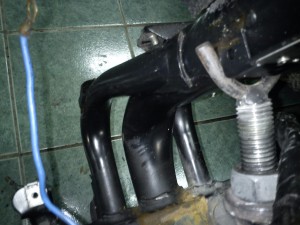 Aprilia SR 50 R Talmacsi accidentat