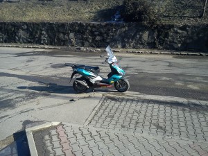 Aprilia SR 50 R - Talmacsi - 18 Februarie 2011