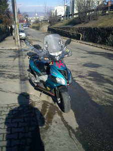 Aprilia SR 50 R - Talmacsi - 18 Februarie 2011